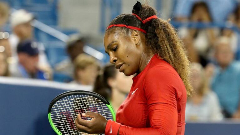 Serena Williams tras su derrota en Wimbledon: 