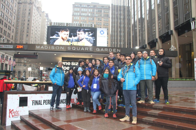 Diez días en Nueva York: Estudiantes de liceos municipales de Colina viajaron a perfeccionar su inglés