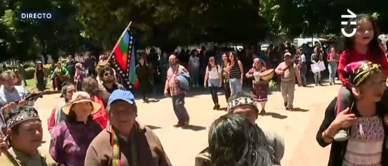 Comunidades mapuche manifestaron su indignación tras nuevos antecedentes sobre la muerte de Catrillanca