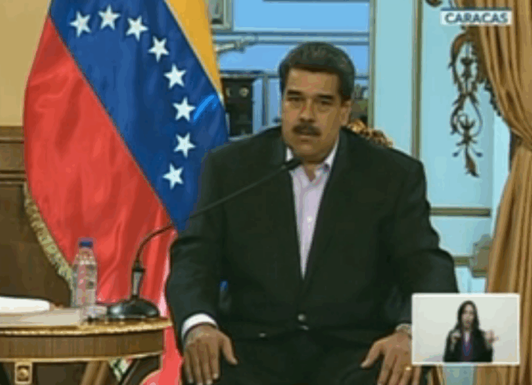 Nicolás Maduro a Donald Trump: 