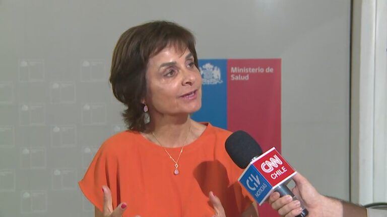 Ministra (s) de Salud, Paulina Daza: 