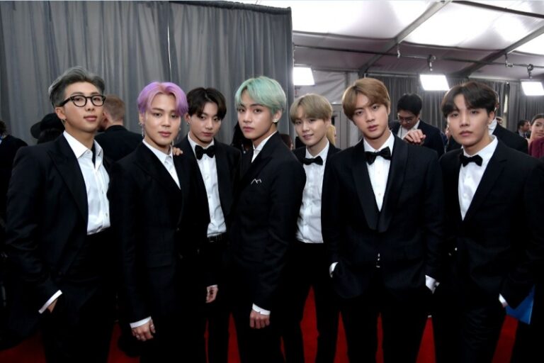 #TearItUpBTS: Revisa el paso de BTS por la red carpet de los Grammy