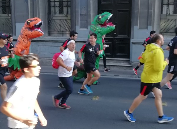 Las mejores postales que dejó la Maratón de Santiago