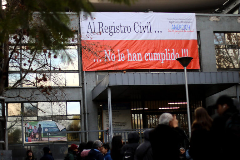Podrían extenderse en todo el país: Registro civil inició movilizaciones este miércoles