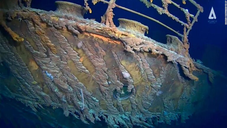 Bajaron al Titanic por primera vez en 14 años y lo encontraron así