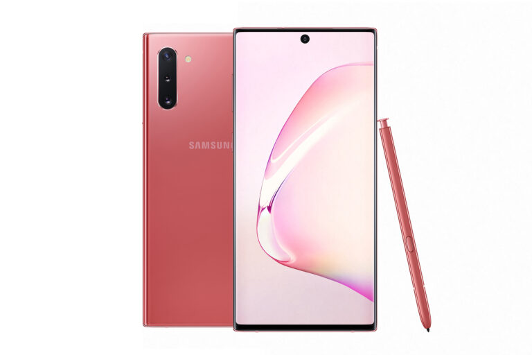 Revelan los precios y colores del Galaxy Note10 y Note 10+ que se venderán en Chile