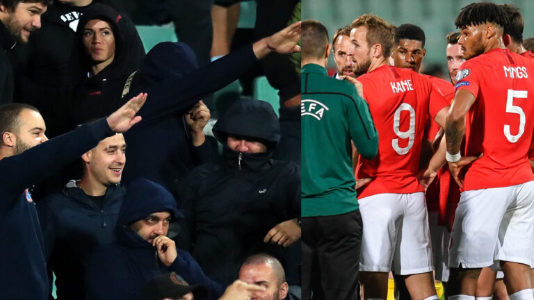 Presidente del fútbol búlgaro renunció tras escandaloso ataque racista: Hinchas hicieron ruidos de mono y saludos nazi