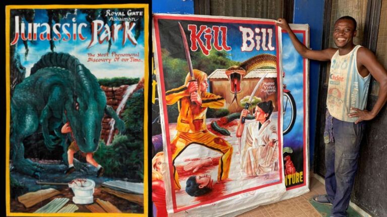 El hermoso y desconocido arte de los afiches de películas pintados a mano