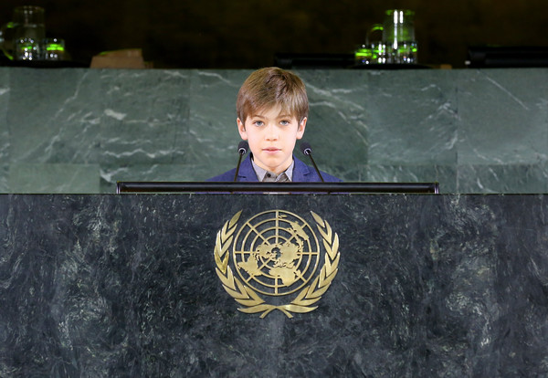 Niño chileno dio discurso ante la ONU con potente mensaje sobre el cambio climático