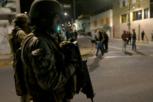 Corte de Concepción decretó prisión preventiva para militar que disparó a un transeúnte a quemarropa