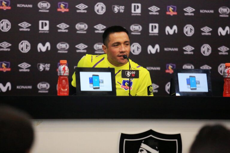 Miguel Pinto a su llega al Colo Colo: 