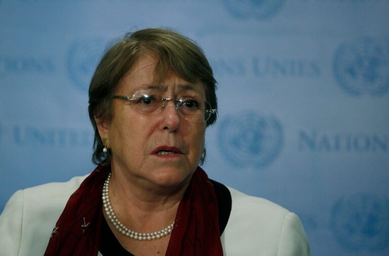 Michelle Bachelet afirma que 