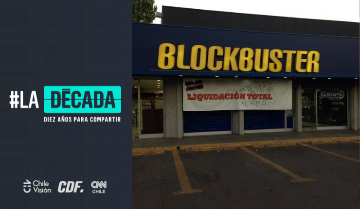 Blockbuster debió cerrar sus locales en Chile tras ser derrotado por Netflix y la piratería