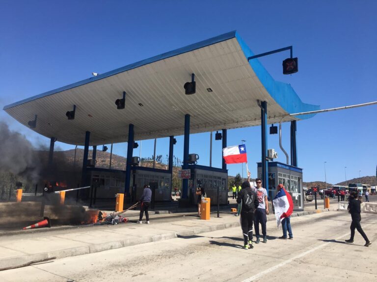 Intendencia interpuso querella con Ley de Seguridad del Estado por quema de peaje en Ovalle