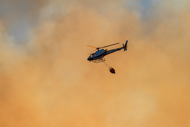 Declaran Alerta Roja para la comuna de Chillán Viejo por incendio forestal