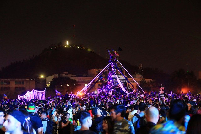 Asistieron 10 mil personas: Intendente Guevara y Carabineros realizan positivo balance por Año Nuevo en Plaza Italia