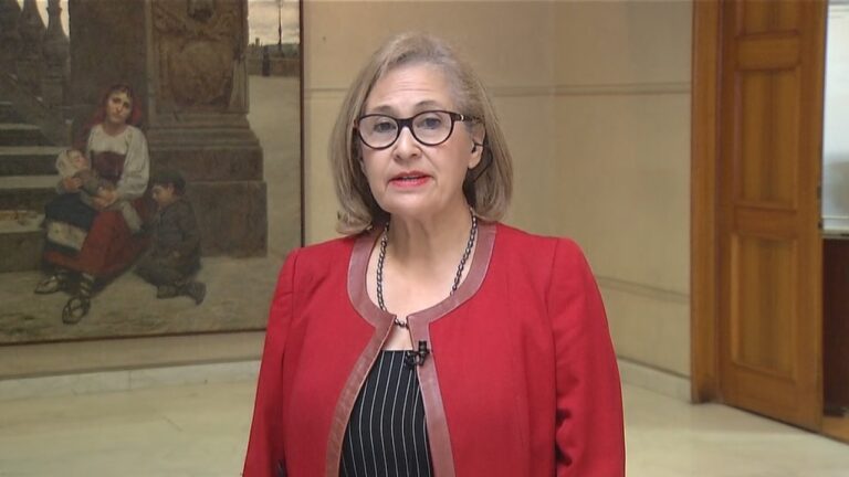 Adriana Muñoz, senadora PPD: 