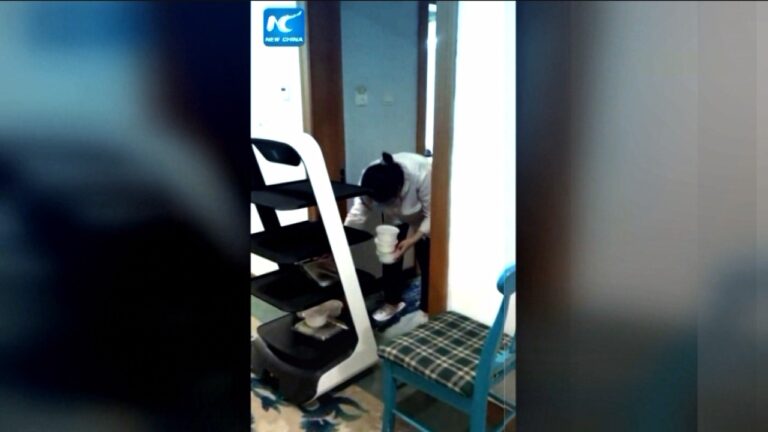 Little Peanut: Un robot que ayuda en la atención a pacientes con coronavirus