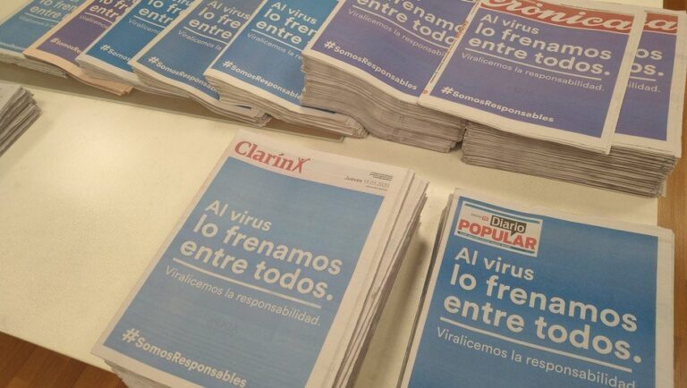 Medios argentinos se unieron y publicaron la misma portada: 