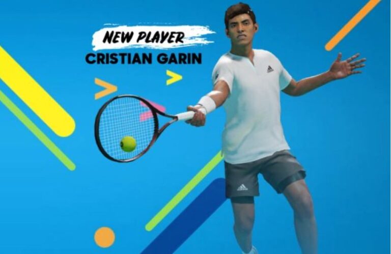 Cristian Garin es incluido en videojuego: El primer chileno desde el 2013