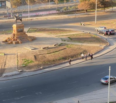 Medios internacionales reaccionaron tras visita de Piñera a Plaza Italia desierta por la cuarentena
