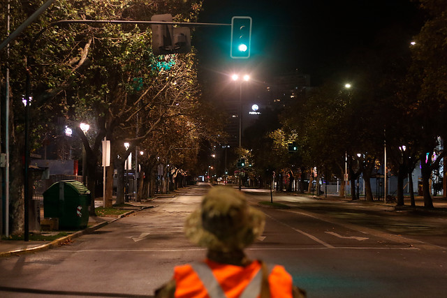 Delitos y fiestas durante el toque de queda en comunas con cuarentena: 