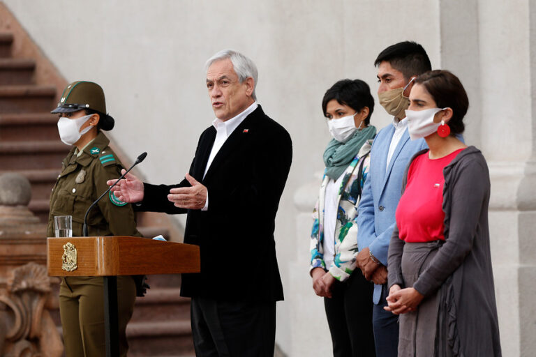 Presidente Piñera llamó a aprobar la Ley de Ingreso Familiar de Emergencia: 