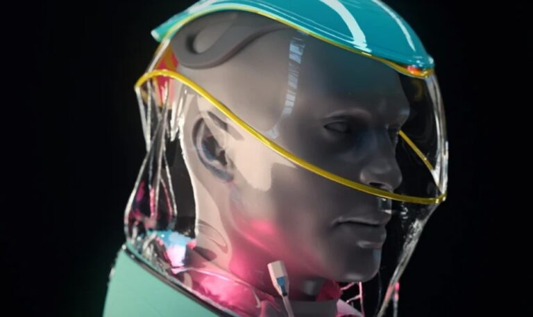 Micrashell: Diseñan futurístico traje que permitiría asistir a fiestas