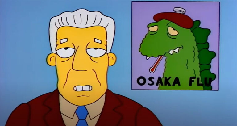 ¿Otra predicción de Los Simpson? En el capítulo de la “gripe de Osaka” aparecen “los avispones asesinos”