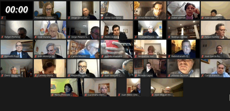 Senado realizó minuto de silencio por muerte de Ángela Jeria