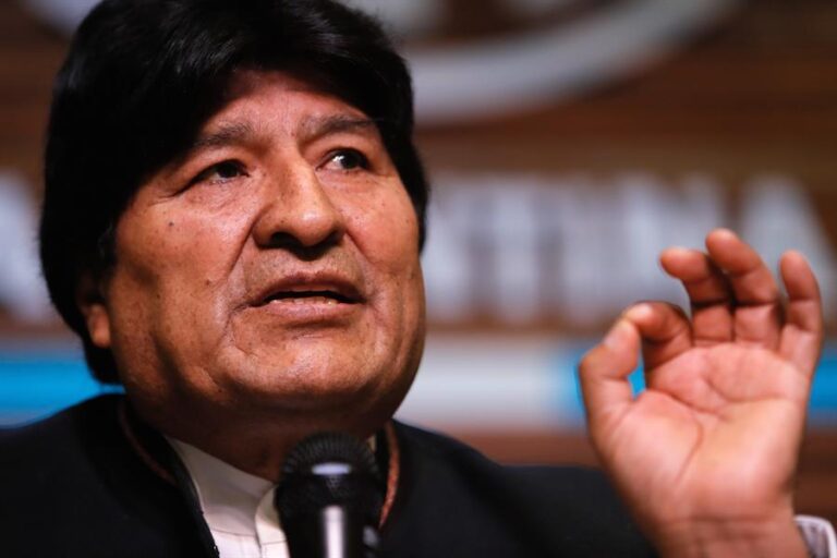Evo Morales sobre el COVID-19: 