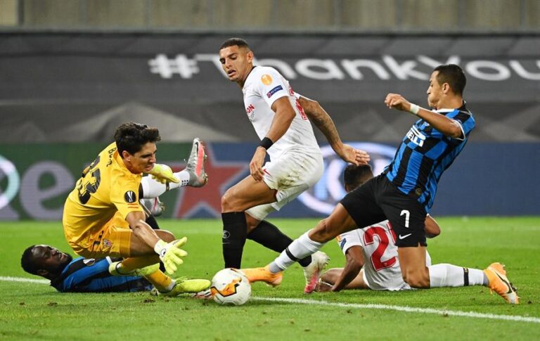 Inter contó con Alexis, pero Sevilla se impuso en la final de la Europa League