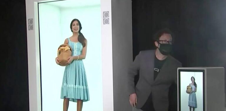 Así es la cabina de hologramas que transformará la interacción personal en tiempos de pandemia