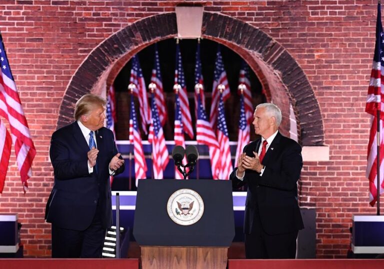 Mike Pence acepta renominación a vicepresidente: 