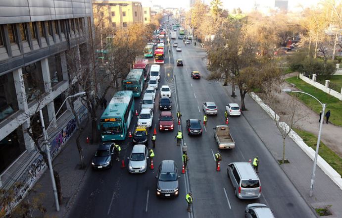 Estación Central aumenta más de un 20% su movilidad tras avanzar a Transición