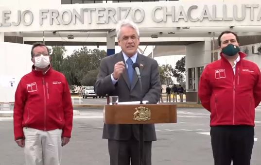 Piñera anuncia eventual veto a Ley de Migración: 