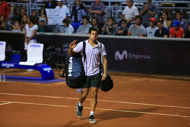 Christian Garín tuvo debut y despedida en el Masters 1.000 de Roma
