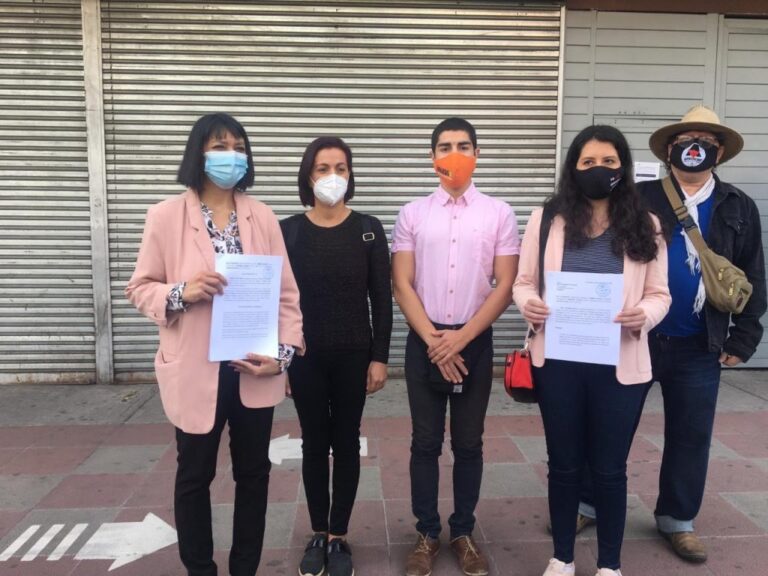 Diputadas Castillo y Yeomans presentan denuncia por disparos con balines a adherentes del Apruebo en San Miguel