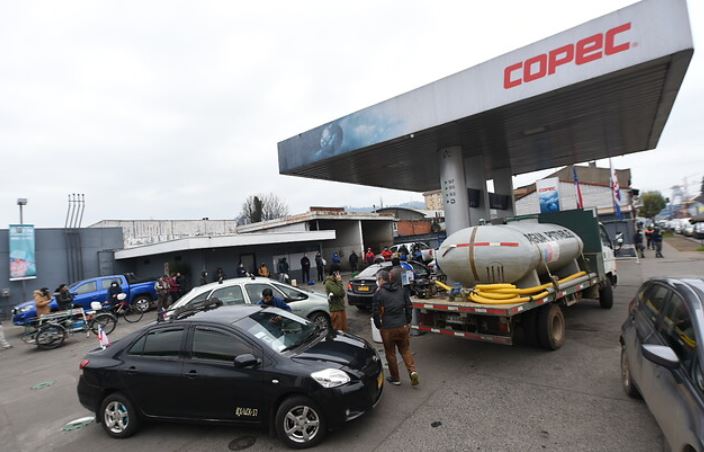 Temuco: El 80% de las bencineras se quedó sin combustible