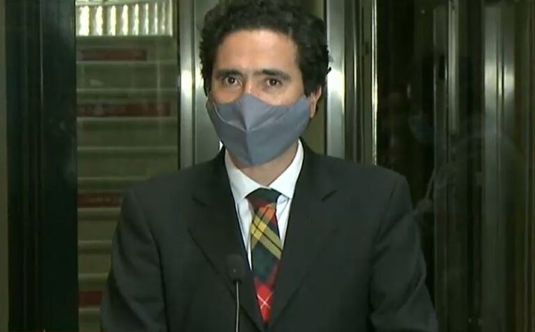 Briones ingresó presupuesto 2021 al Congreso: 