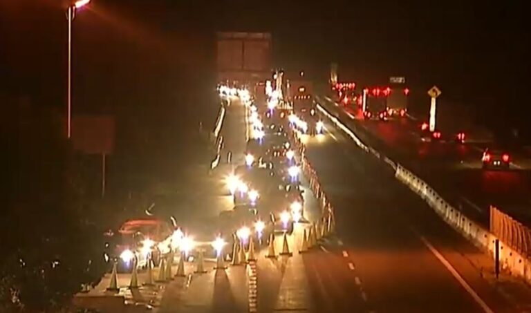 Registran congestión de vehículos en acceso a Valparaíso