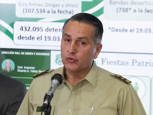 Acusación contra Pérez: Rozas descarta que Carabineros trabaje en coordinación con el Ministerio de Defensa