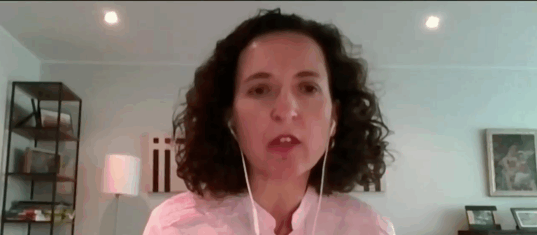 Marta Colet, gerente de Aguas Andinas: 