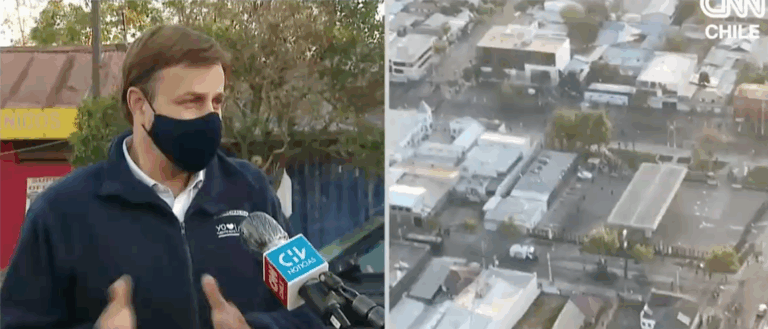 Codina y destrozos en SAPU de Puente Alto: 