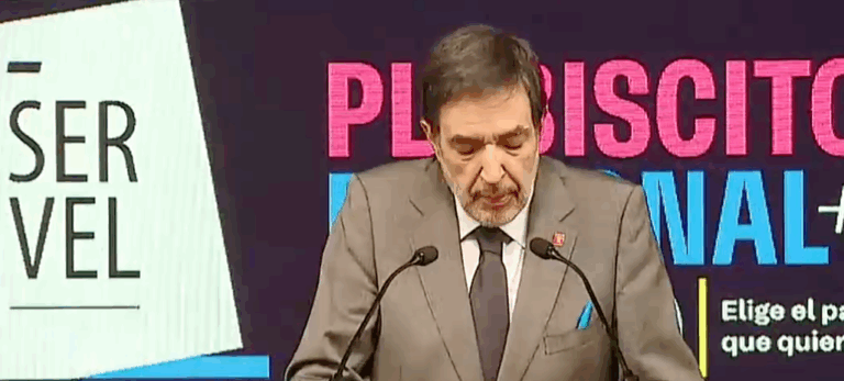 Pdte. del Servel y plebiscito: 