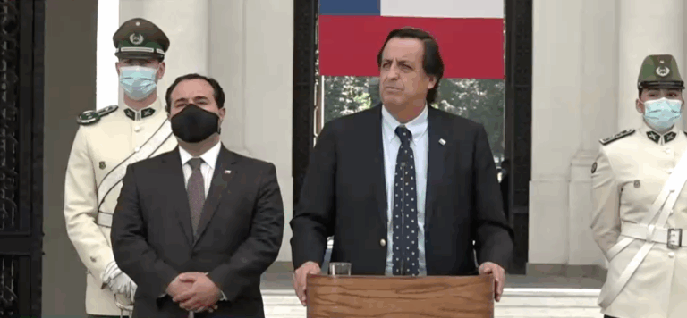 Ministro Pérez por carabinero que murió baleado en La Araucanía: 