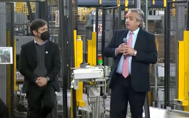 Fernández celebró millonaria inversión de CCU: 