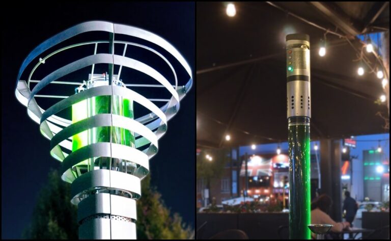 Mexicanos crean árboles artificiales capaces de aspirar CO2