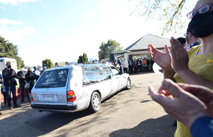 Trabajador asesinado tras ataque en Collipulli tuvo una masiva despedida