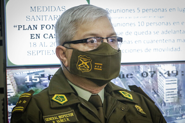 Yáñez envía mensaje a Carabineros en su primer día al mando: 
